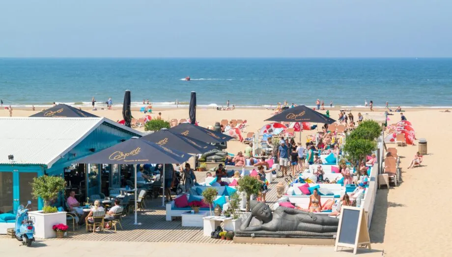Strandpavillon in Scheveningen
