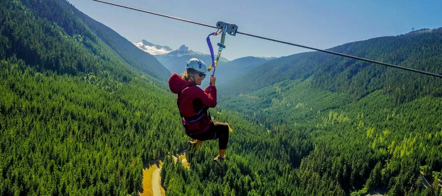 Summer Ziplining