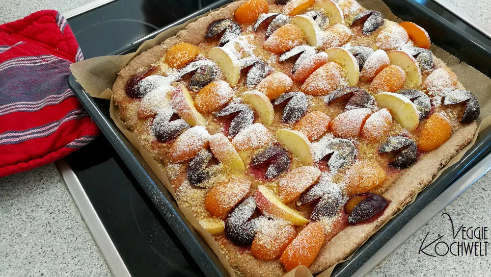 Süße Aprikosenpizza als herzgesunder Genuss aus der mediterranen Küche