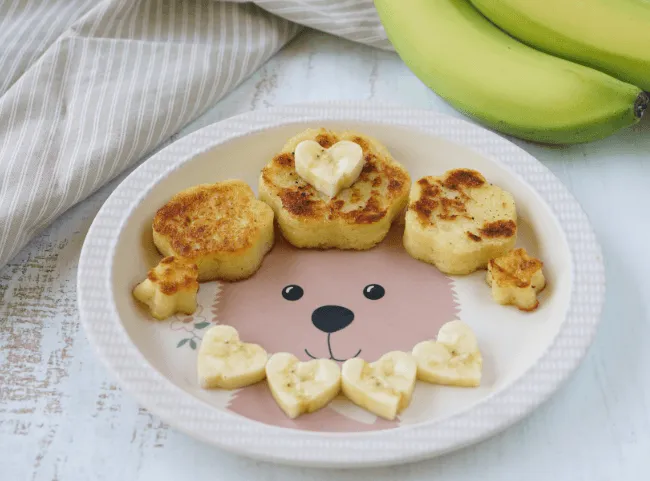 Süße Grieß-Schnitten für Baby und Kleinkind als Fingerfood