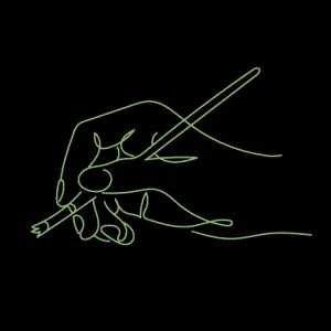 Symbolbild für kreative Entfaltung in der Werkstatt von Kloster Arenberg, eine Form der aktiven Erholung