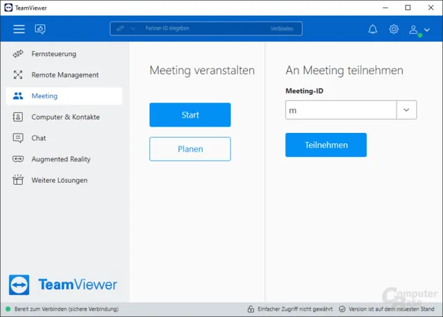 TeamViewer – Meeting