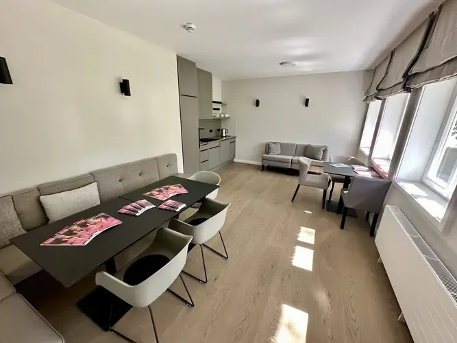 Teeküche und Aufenthaltsraum für Gemeinschaftsnutzung