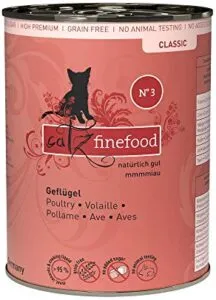 Test Katzenfutter: Catz Finefood N°3 Classic Geflügel