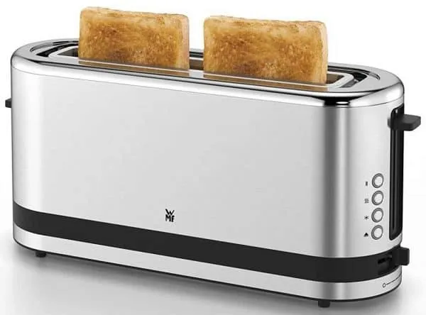 Test Toaster: WMF Küchenminis Langschlitz-Toaster
