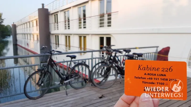 Tipp Landgangkarte bei der Flusskreuzfahrt nicht vergessen