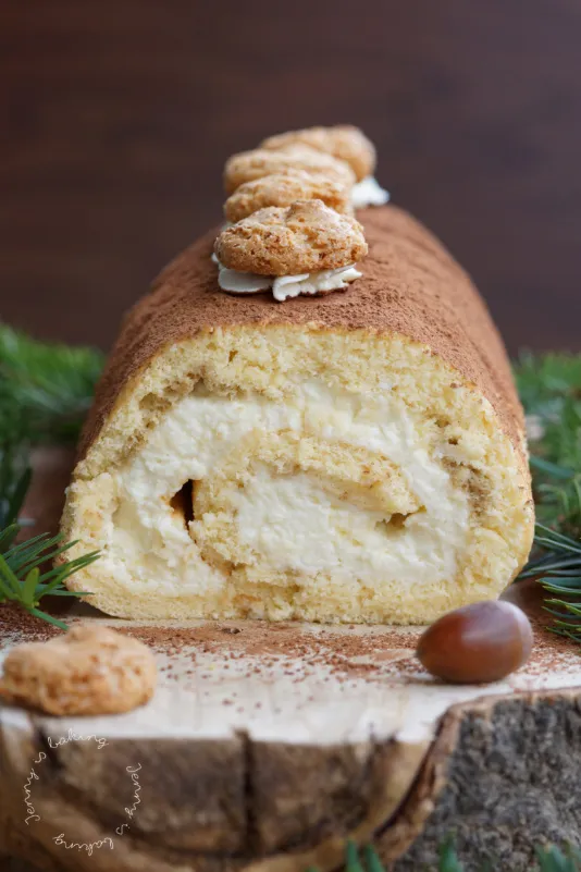 Tiramisu-Biskuitrolle