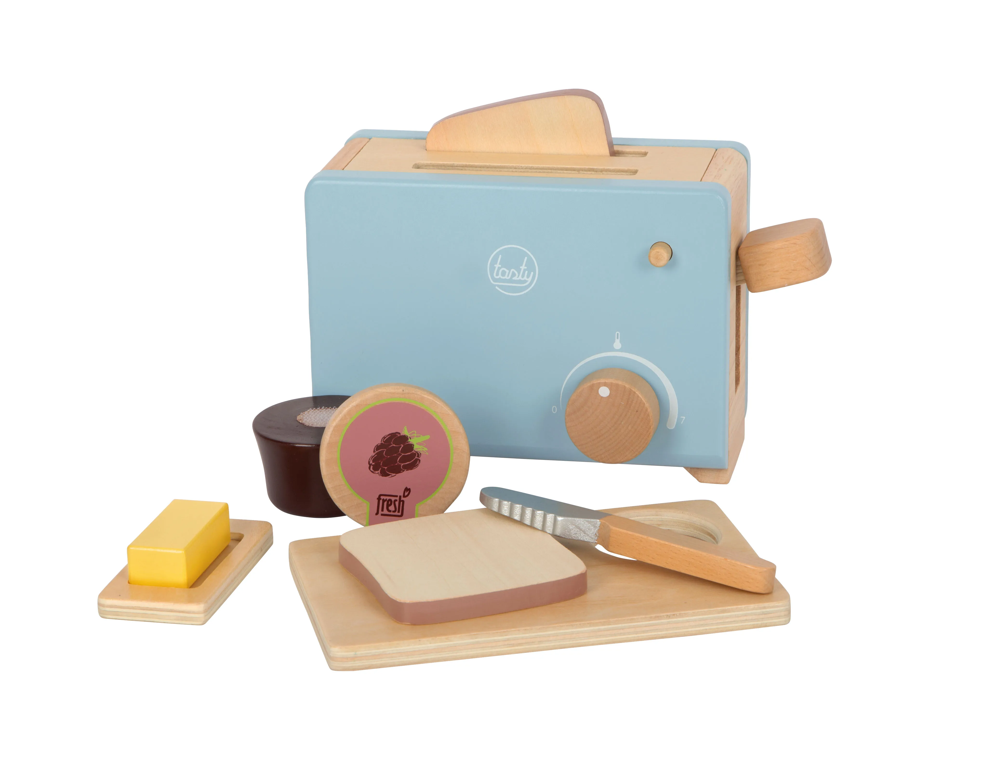 Toaster mit Zubehör für Kinderküche