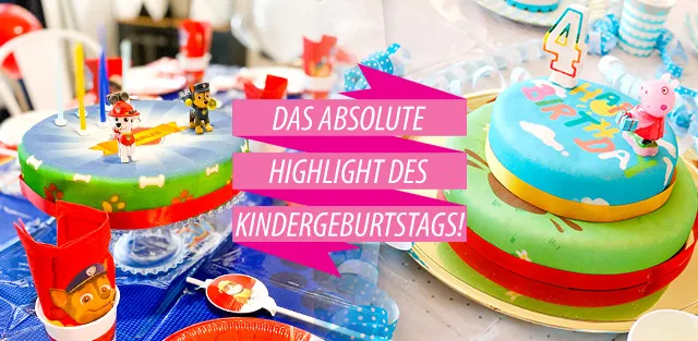 Torten zum Kindergeburtstag online bestellen