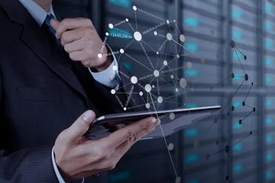 Trading-Grafik mit Aktiencharts