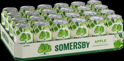 Tray mit 24 Dosen Somersby Apple Cider