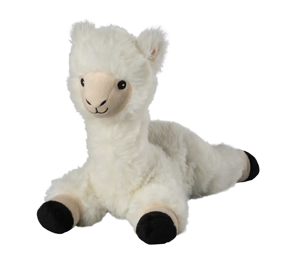 Trendtier Warmies Lama, ein flauschiges kuschel haustier das Wärme und gute Laune spendet
