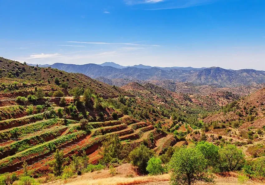 Troodos Gebirge auf Zypern