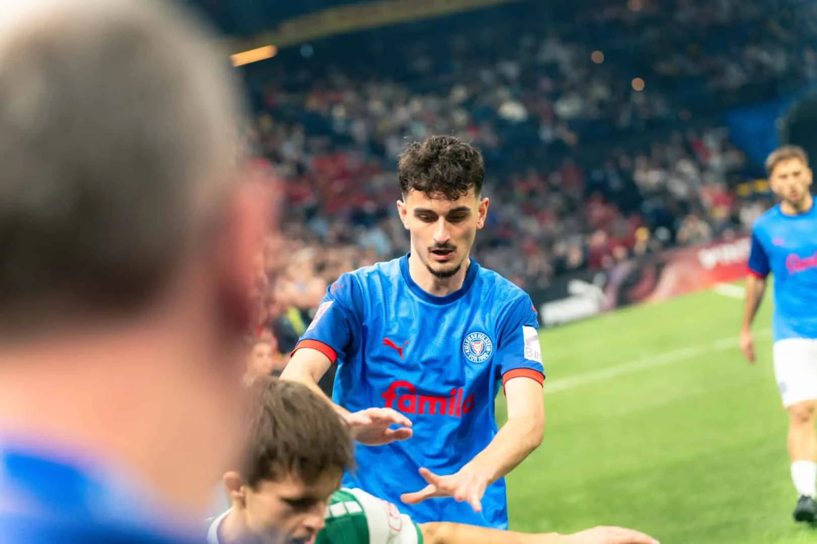 Tyler Dogan im Tor der Holstein Kiel U23 in Aktion