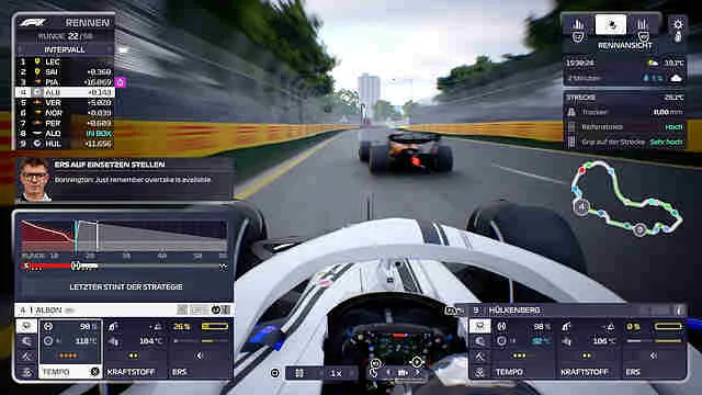Übersicht des Finanzmanagements im F1 Manager 2024 mit Budget und Ausgaben