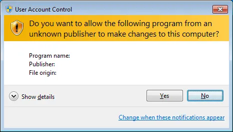 User Account Control