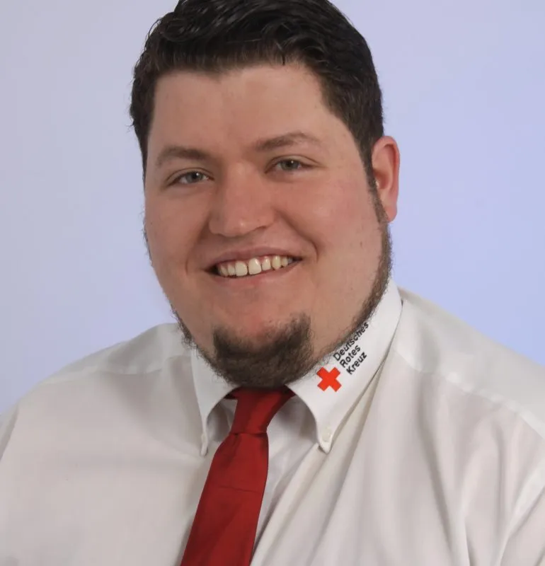 Valentin Clemente, Managementkoordinator der BRK Lehrrettungswache Waldkraiburg, zufriedener Nutzer der Medizinprodukte Verwaltungssoftware