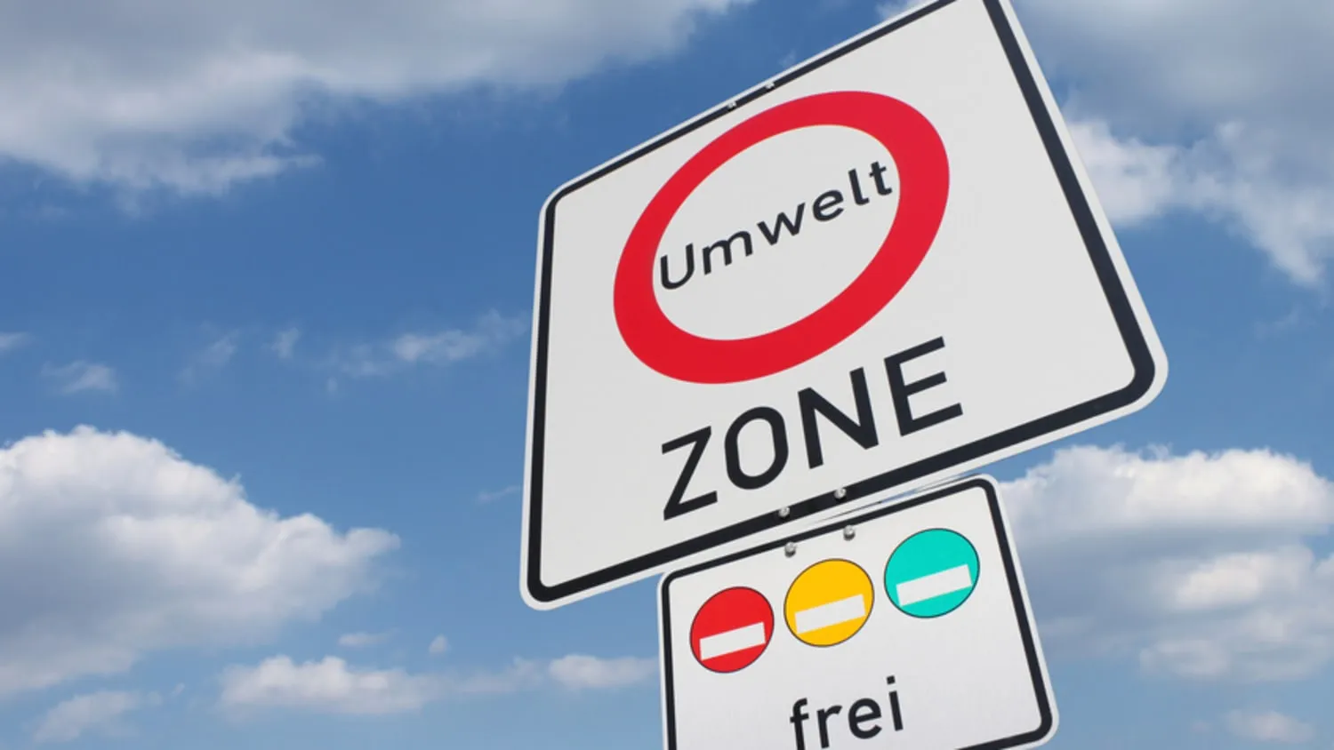 Verkehrsschild Umweltzone