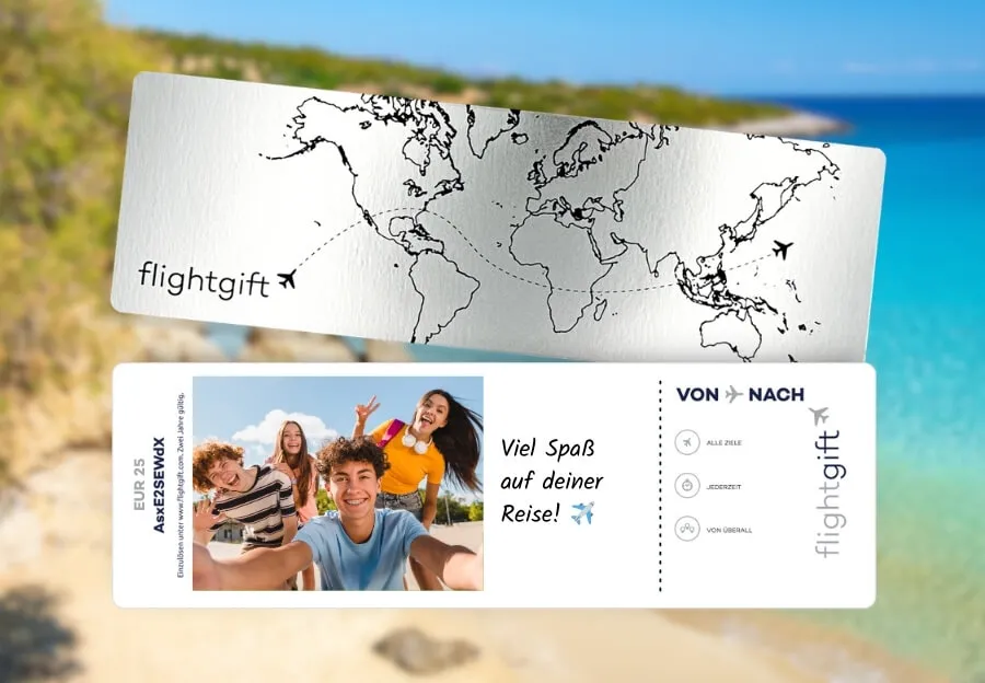 Verschenke einen Urlaub im April in Europa