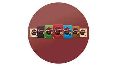 Vielfalt an SENSEO® Kaffeesorten