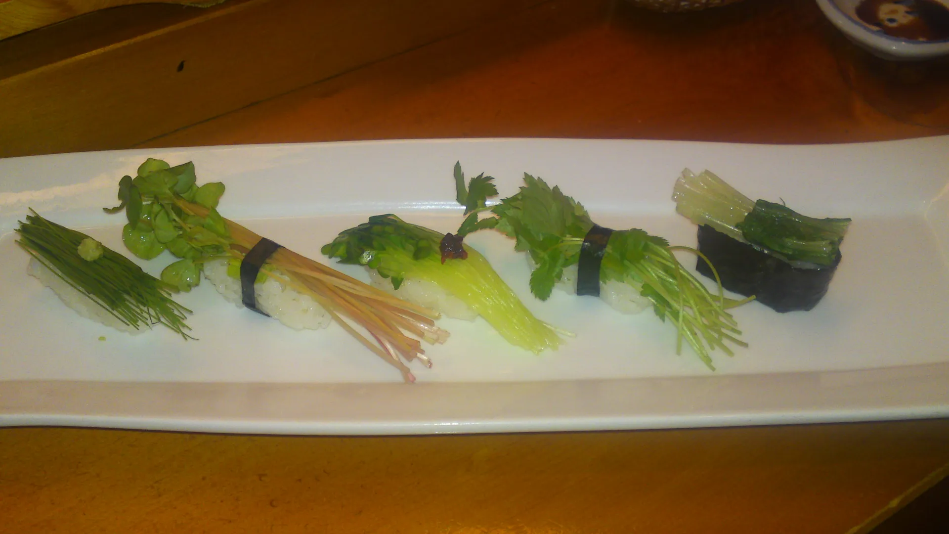 Vielfältige vegane Sushi-Kreationen im Sushi Ko Restaurant