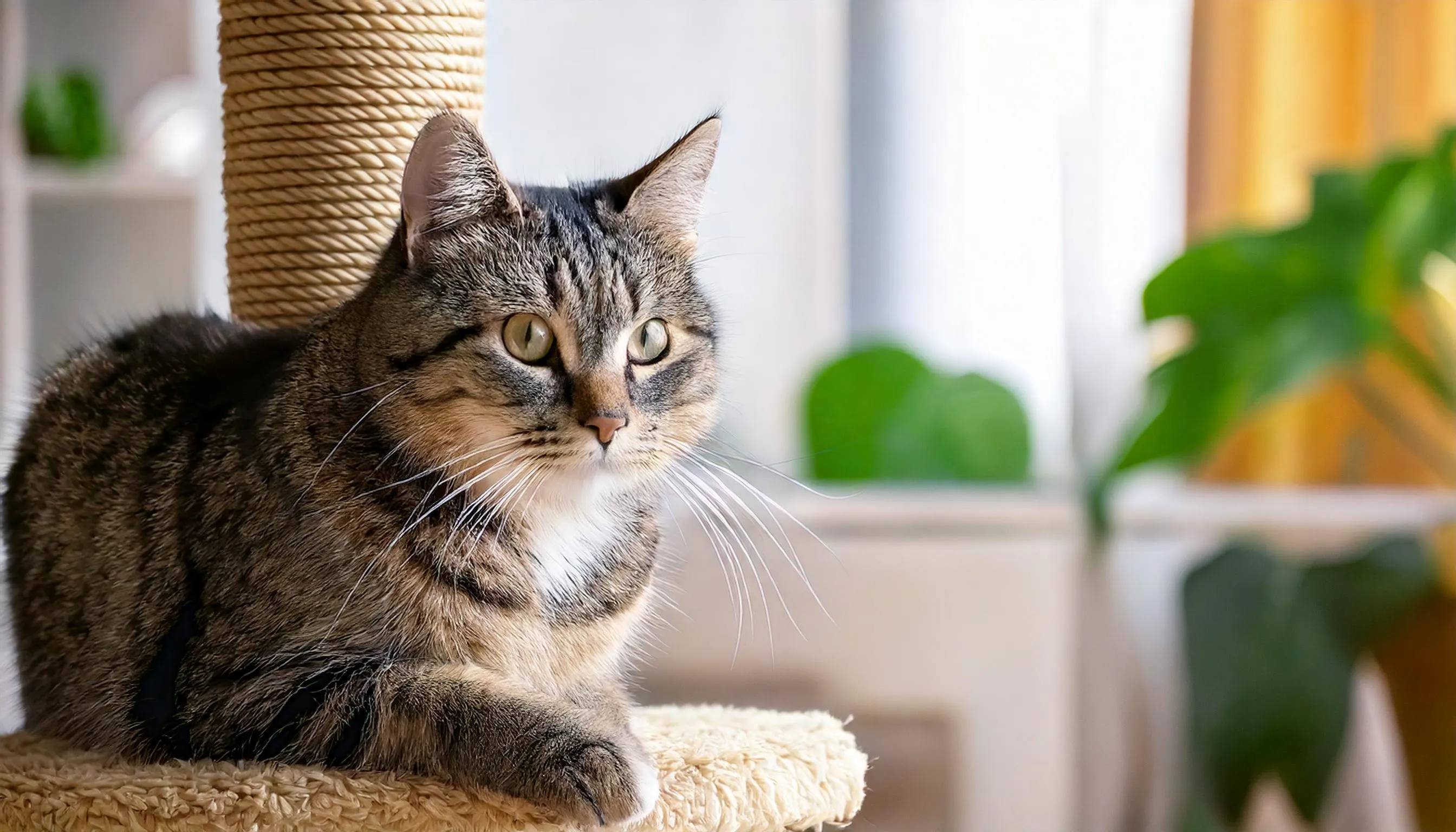 Vielseitige Kratzbäume bieten Katzen Spiel- und Klettermöglichkeiten