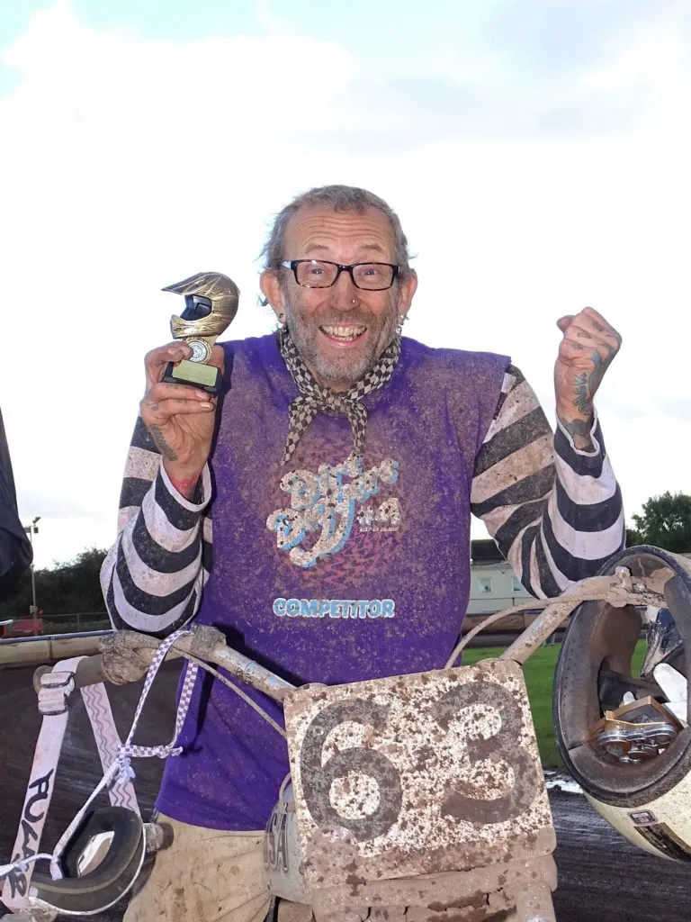 Vintage Flat Track Champ Odgie Danaan