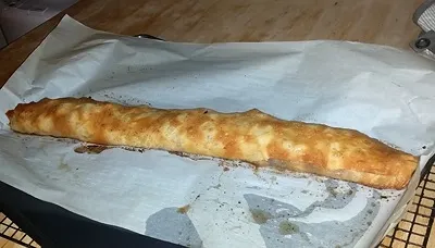 Von Nutzer James F. zubereiteter Apfelstrudel, ein köstliches Strudel Rezept