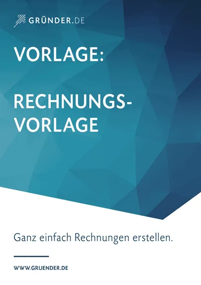 Vorlage zum Erstellen einer Rechnung