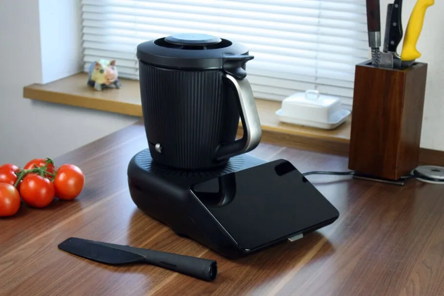 Vorwerk Thermomix TM7, kompaktes schwarzes Design