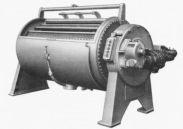 Voss Waschmaschine mit Niederdruckdampfheizung