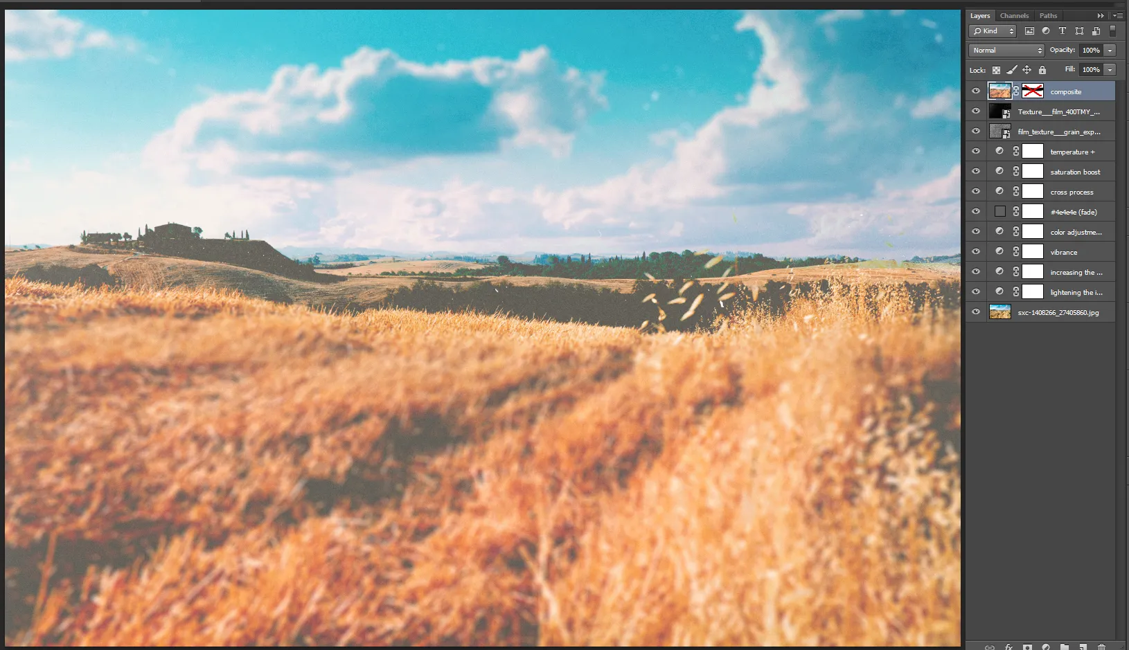 VSCO Cam Tutorial – Schritt 16: Lens Blur Ergebnis