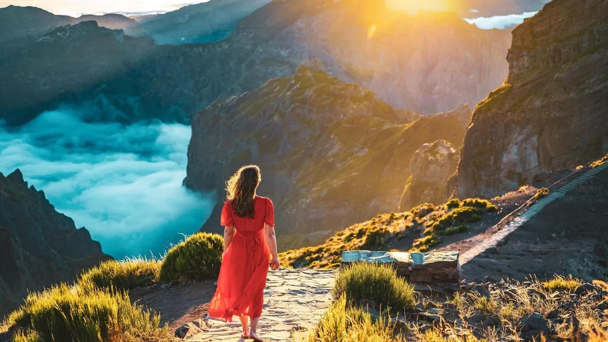Wanderweg auf Madeira, einem beliebten Reiseziel bei Mein Schiff Kanaren-Kreuzfahrten.