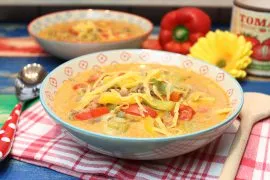 Wärmende Low-Carb-Cheeseburger-Suppe – ein herzhaftes Happy Carb Seelenfutter aus einem Topf