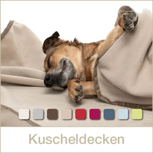Weiche Fleece-Kuscheldecke für Hunde, hygienisch bei 95 °C waschbar
