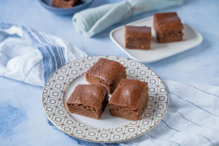 Weiche Schoko Lebkuchen, vegan, einfach und in unter 30 Minuten fertig, super lecker.