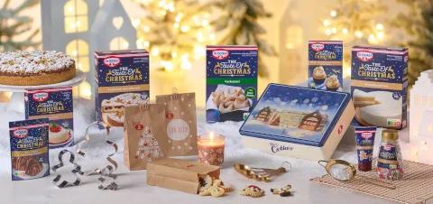 Weihnachtliches Backen mit traditionellen deutschen Zutaten