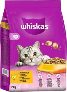 Whiskas Katzen Trockenfutter mit Huhn