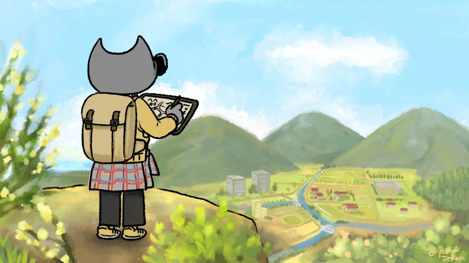 Wilber der Geograph – eine Comicserie von Wilber und Co.