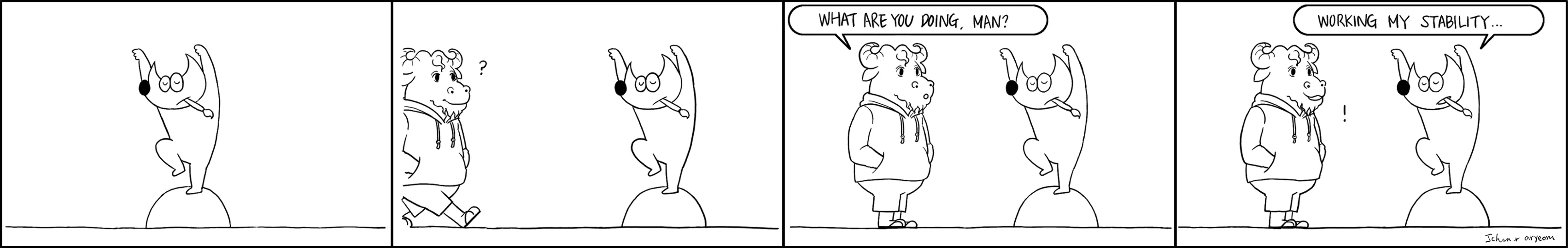 Wilber und seine Freunde symbolisieren die Stabilität von GIMP 2.10.8