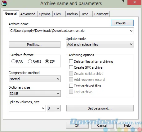 WinRAR mit neuen Archivierungsformaten