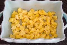 Wirsingauflauf vor dem Überbacken