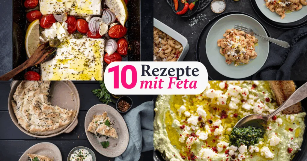 Zehn Feta-Rezepte trickytine Google Discover Rezeptesammlung