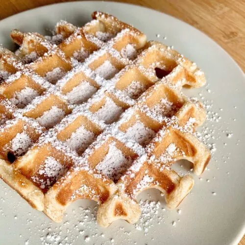 Zimt-Quark-Waffeln aus dem OptiGrill