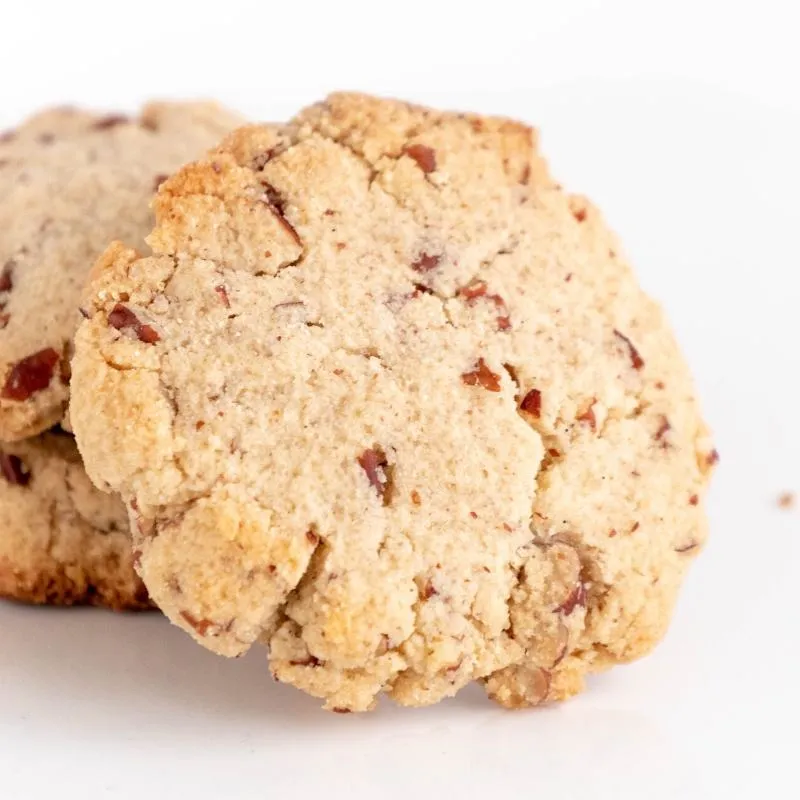 Zuckerfreie Low Carb Keto Pekannuss Mürbeteig-Kekse Mobile Featured Image