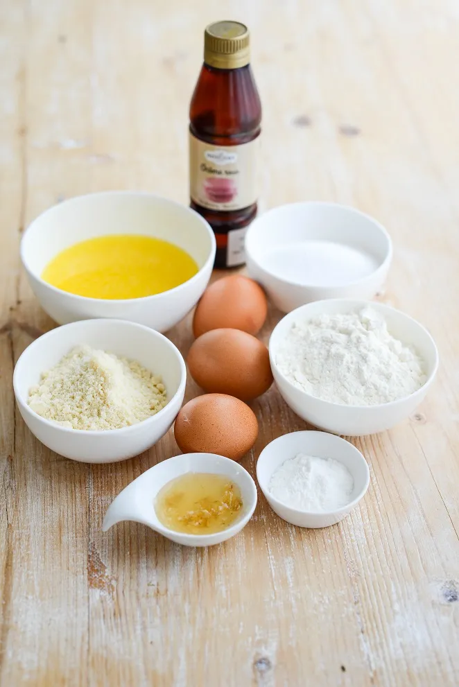 Zutaten Basis Rezept Madeleine