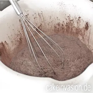 Zutaten für den veganen Schokokuchen