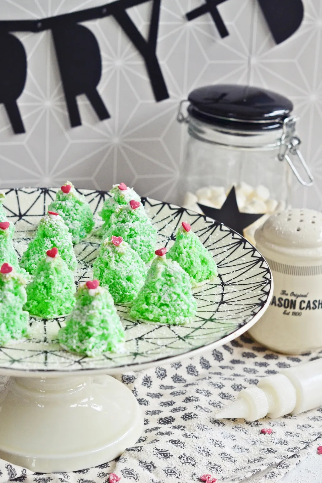 Zutaten für Kokosmakronen Backen zu Weihnachten