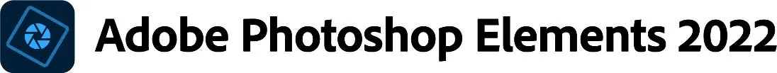 Adobe Photoshop Elements 2022 Logo mit stilisiertem Auge und Kreativtools