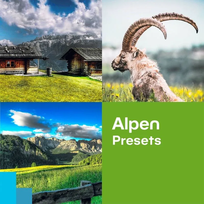 Alpenlandschaften dramatisch gestalten mit Zoner Photo Studio Presets kostenlos